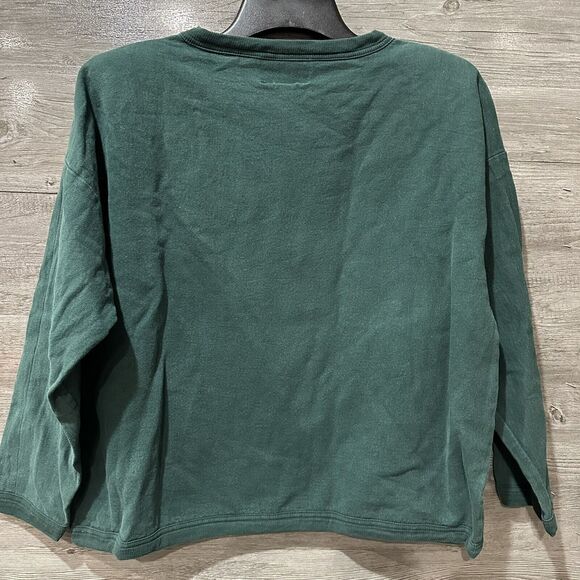 Vintage Best American Clothing Co Crewneck Sweater Floral Shoulder Pads Medium - Picture 7 of 7